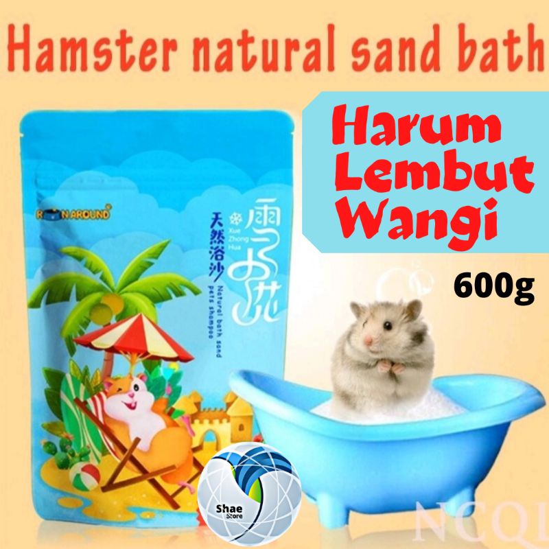 Pasir Wangi Hamster 600 gr Pasir Mandi Hamster SHAESTORE15