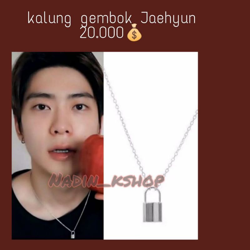 Kalung Gembok Jaehyun NCT