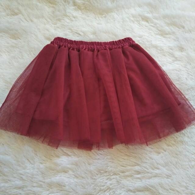 Skirt maroon