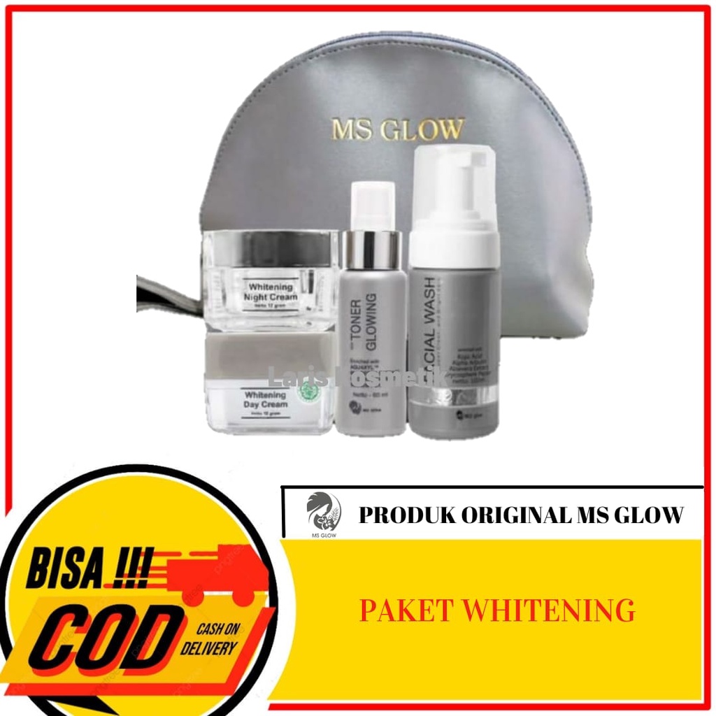 Ms Glow Whitening Series Paket Ms Glow Whitening Ms Glow Paket Whitening Ori Ms Glow Original