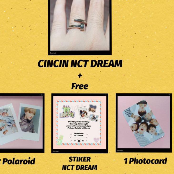 Terbaruϟ (READY) NCT DREAM RING FRIENDSHIP | CINCIN NCT DREAM