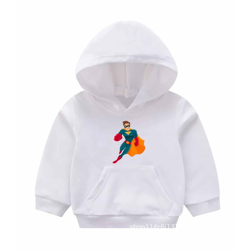 Hoodie Heros Sweater Pakaian Anak M - XXL