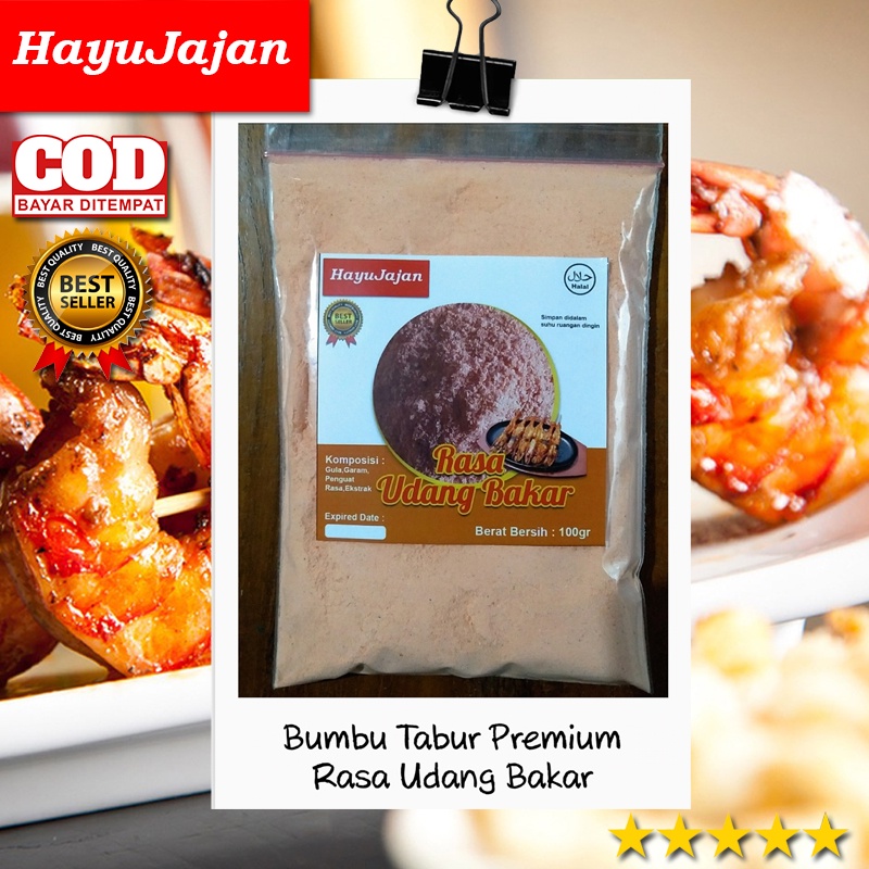 

BUMBU TABUR PREMIUM RASA UDANG BAKAR / BUMBU KERIPIK, JAMUR CRISPY, TAHU WALIK, CIMOL, TELUR GULUNG, POP CORN, BAKSO, / KEMASAN 100 gr /