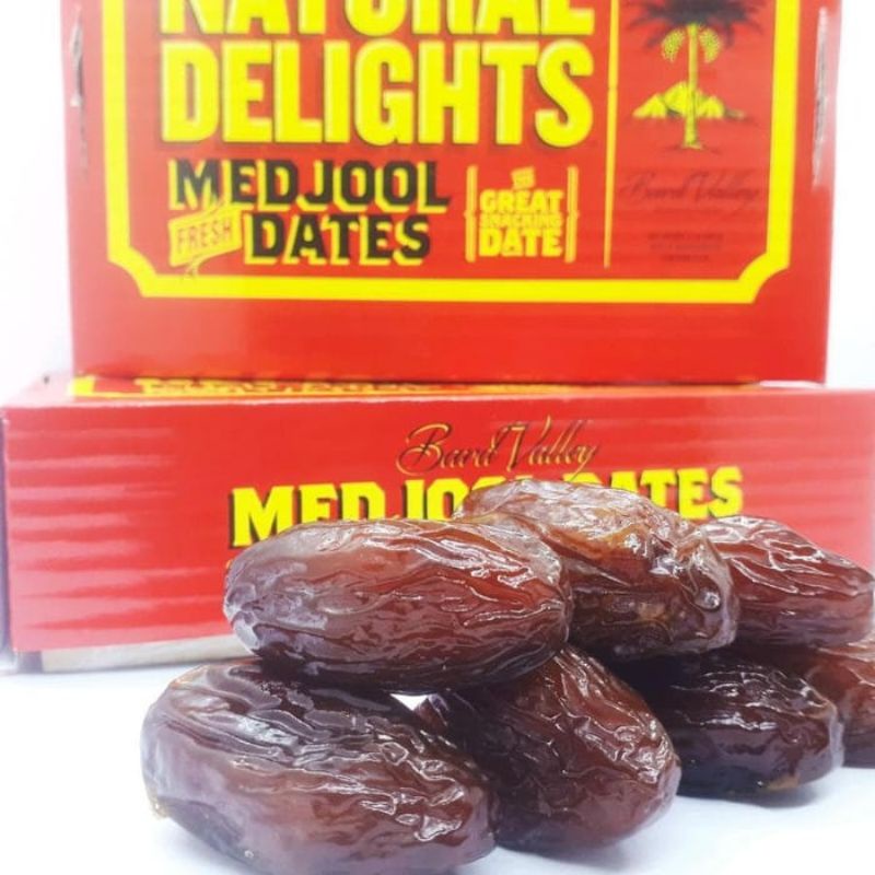 kurma medjool bard valley natural delights kemasan dus 1kg