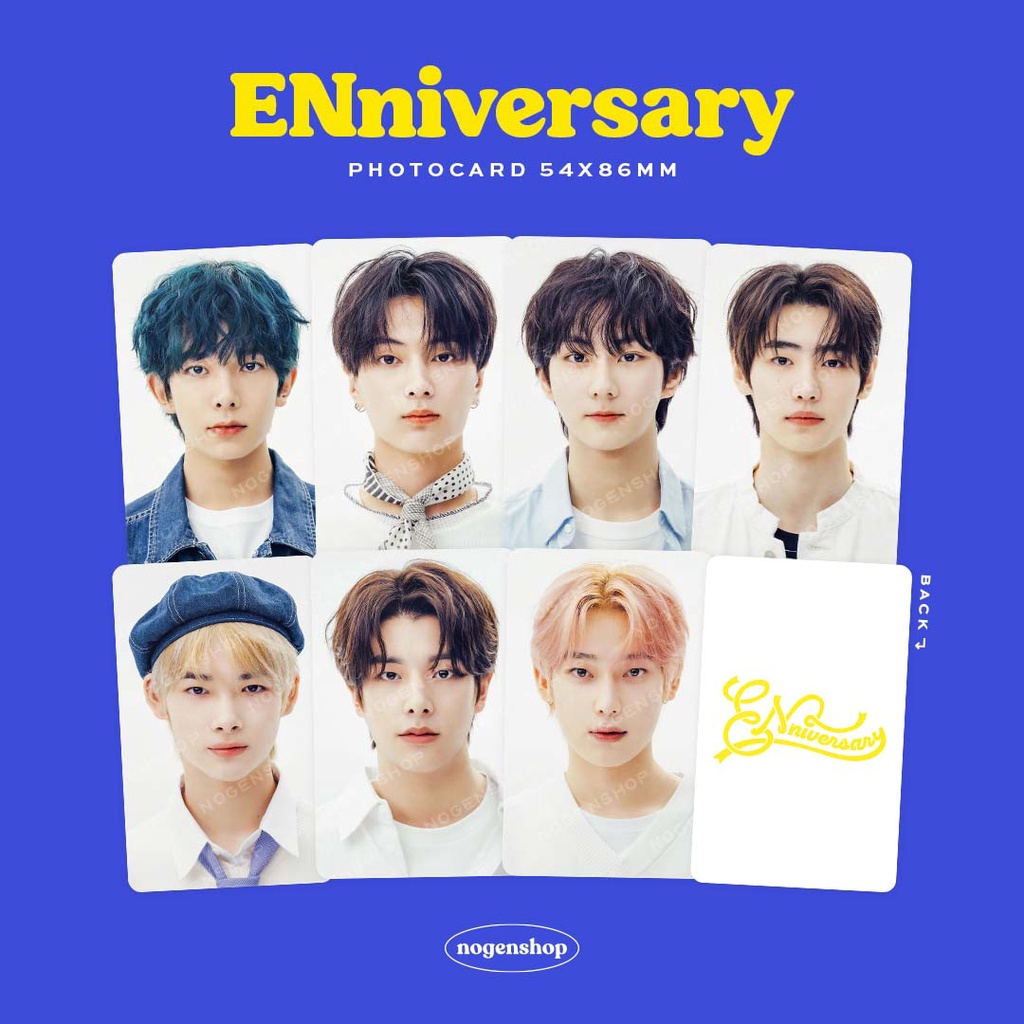 PHOTOCARD PC ENHYPEN ENNIVERSARY 2021