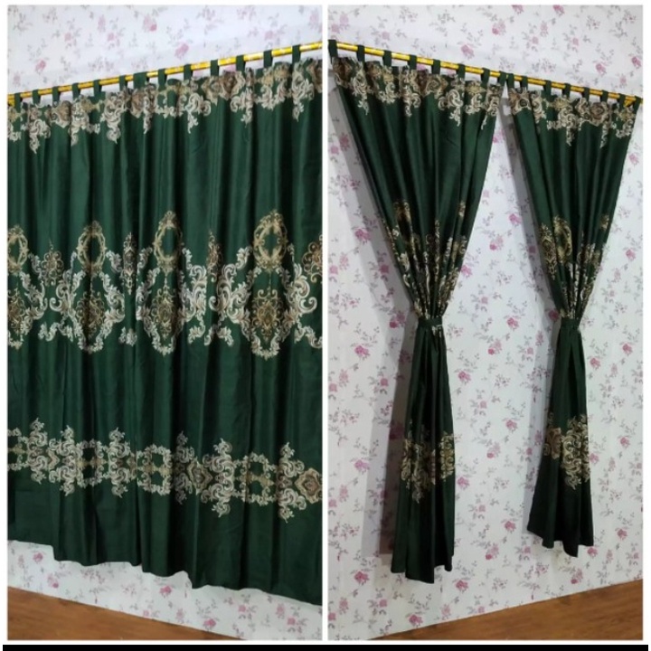 GORDEN PINTU TALI 70x200CM KAMAR MINIMALIS GORDENG TIRAI KORDEN PINTU MOTIF