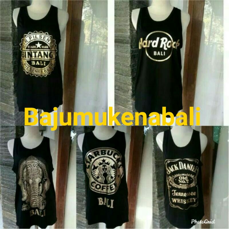 Kaos Singlet Pria Bali