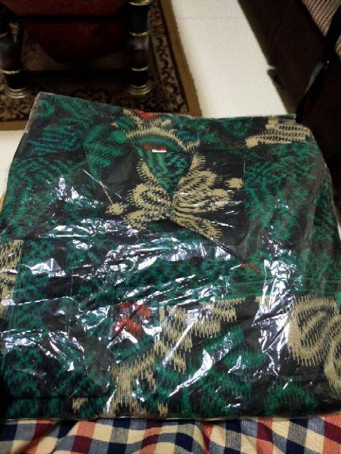 Kemeja Batik Pria Lengan Panjang Motif Songket New Alka 09
