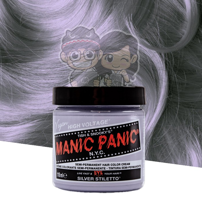 Manic Panic Silver Stiletto Shopee Indonesia