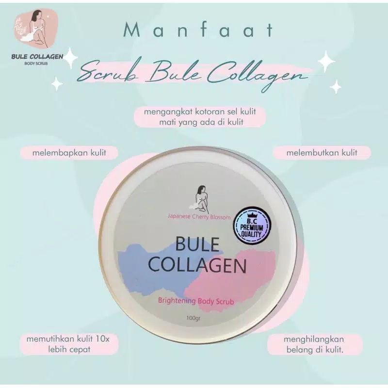 REDYY Scrub bule collagen BPOM
