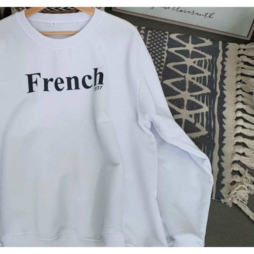 Sweater Oversize Wanita French