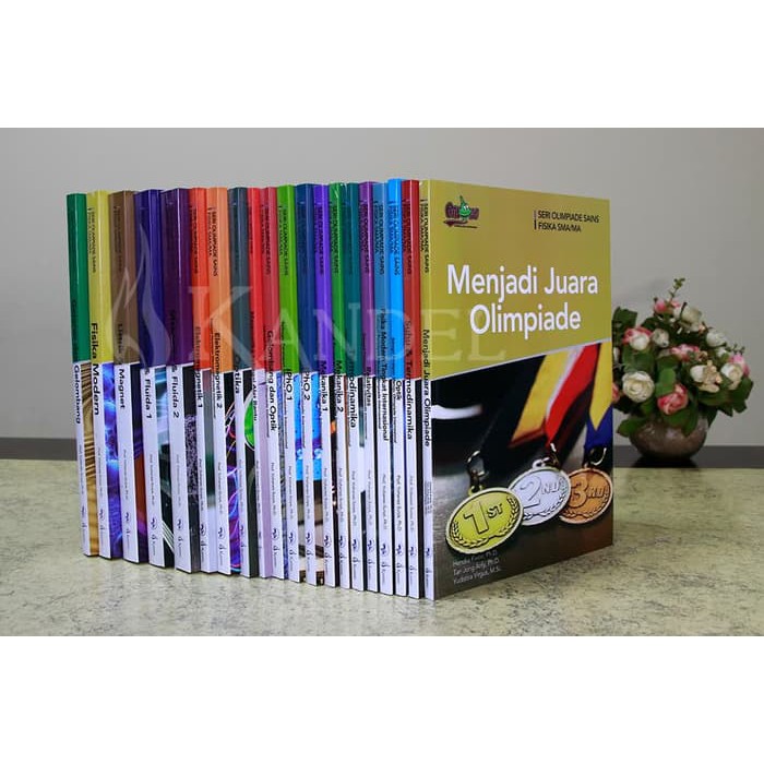 20 Buku Seri Olimpiade Fisika SMA Karangan Prof. Yohanes Surya