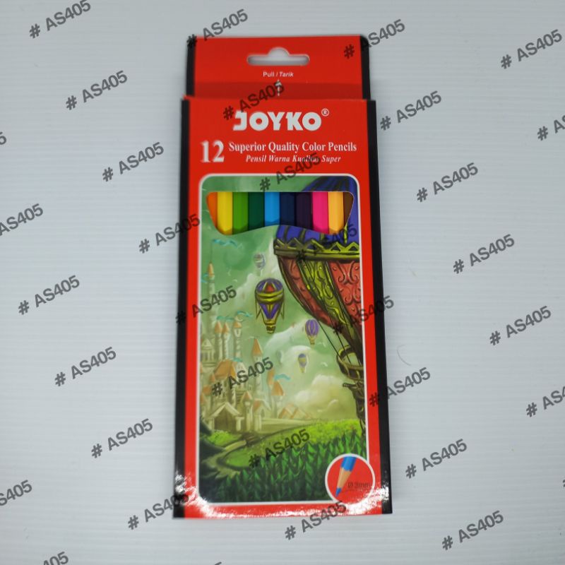

Pensil Warna Pulas Joyko Panjang 12 warna