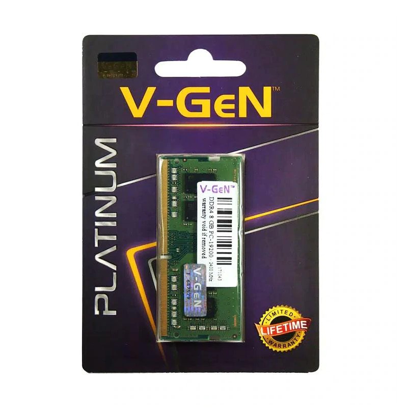 RAM LAPTOP V-GEN PLATINUM DDR4 4GB 2133 / 2400 SODIMM VGEN