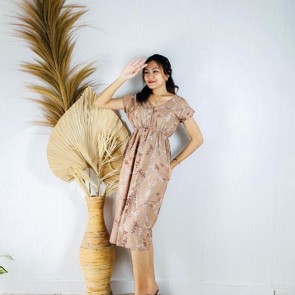 Daster Dress Manohara Bali-MN - ORCHID COKSU