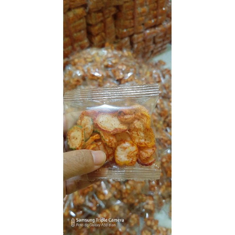 

MAKMINI minipak plastik makaroni, fusili, seblak, sosreng, basreng eceran 500