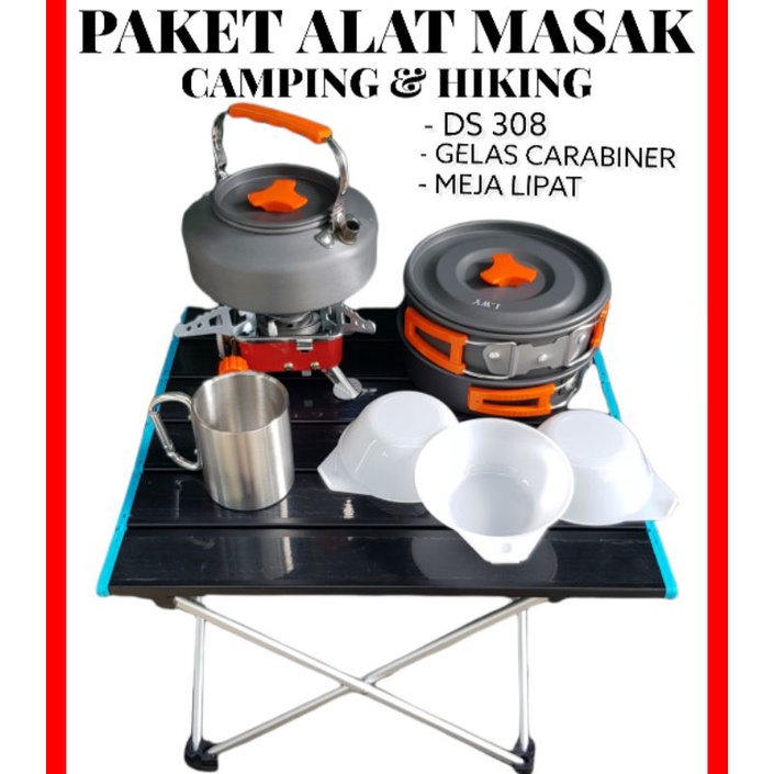 Meja lipat Outdoor alumunium - Meja lipat camping - Meja lipat outdoor