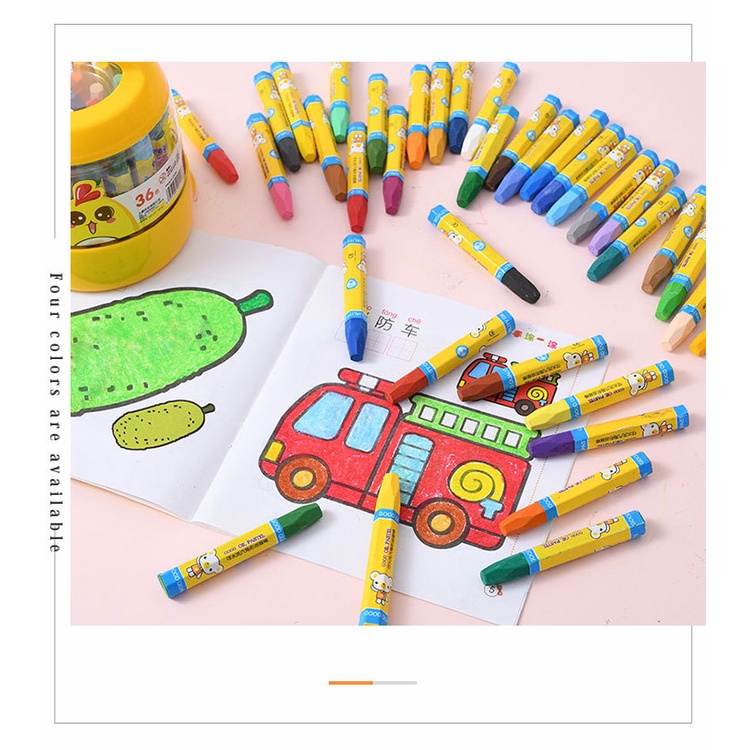 CRAYON ANAK OIL PAINTING ART SET KID STICK KADO UNIK ULANG TAHUN NON TOXIC