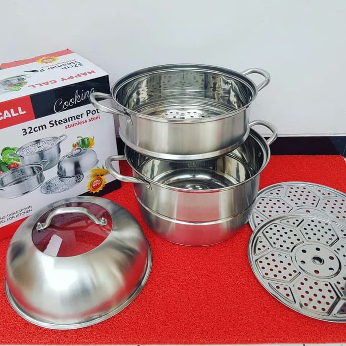 Steamer pot HC 32cm 2 susun