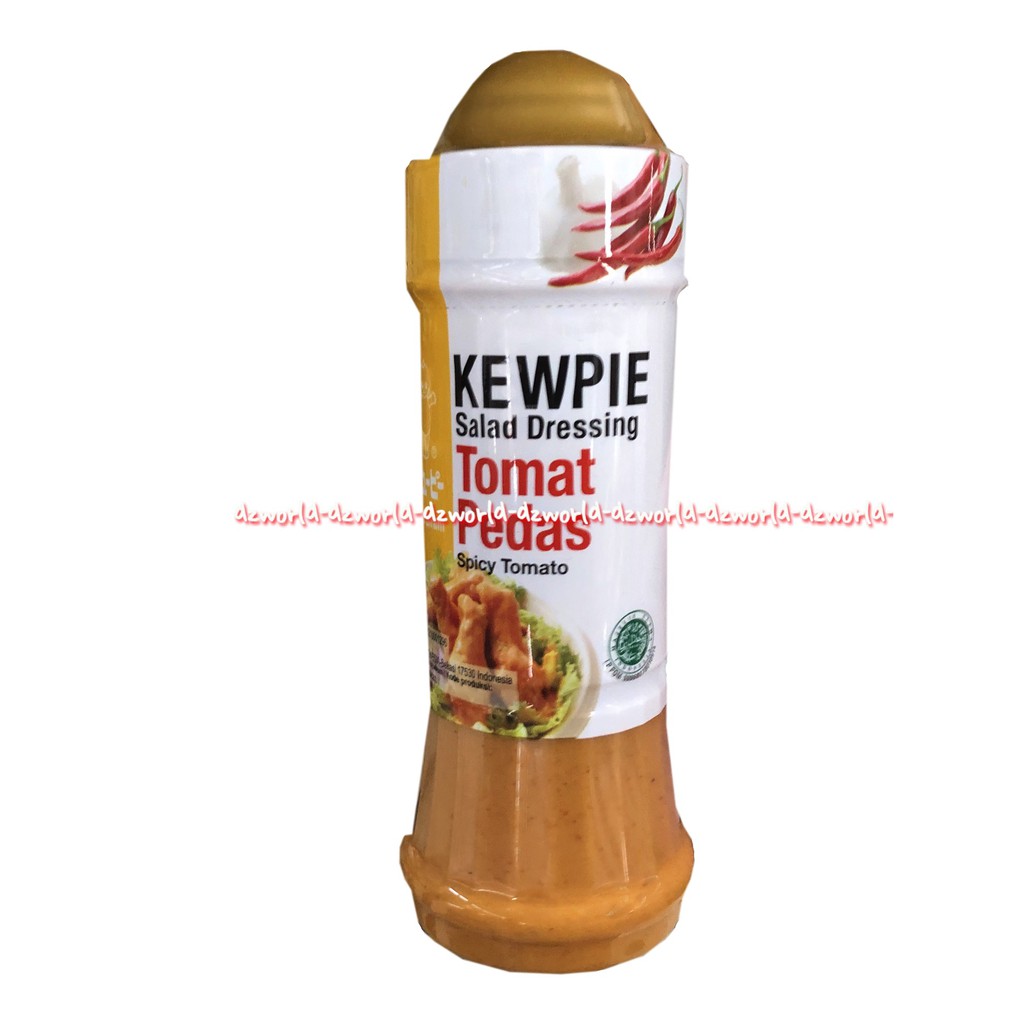 Kewpie Salad Dressing Tomat Pedas 200ml Saos Salad Halal