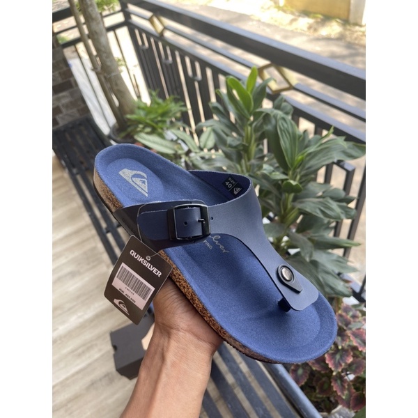 A_R||SANDAL PRIA SLIDE QUIKSILVER NAVY PREMIUM