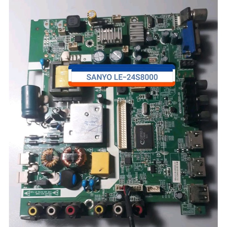 MB - MAINBOARD - MOTHERBOARD - MOBO - MESIN TV SANYO LE24S8000 - LE 24S8000