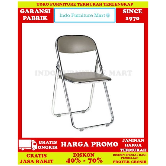 FreOkir Free Ongkir Kursi Lipat Folding Chairs Tamu Chitose Cosmo 541