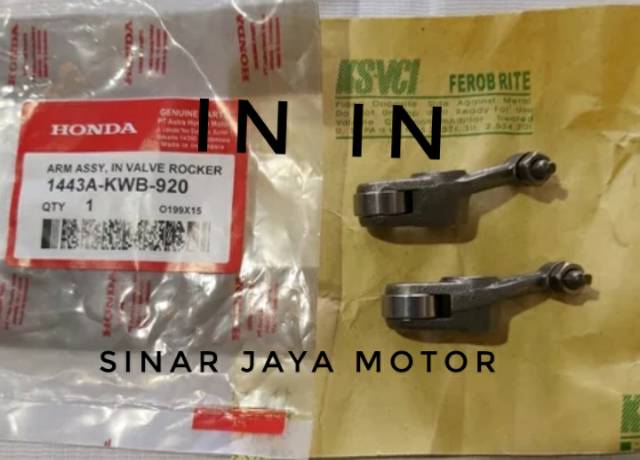 Platuk roller rocker arm blade in in set sepasang original