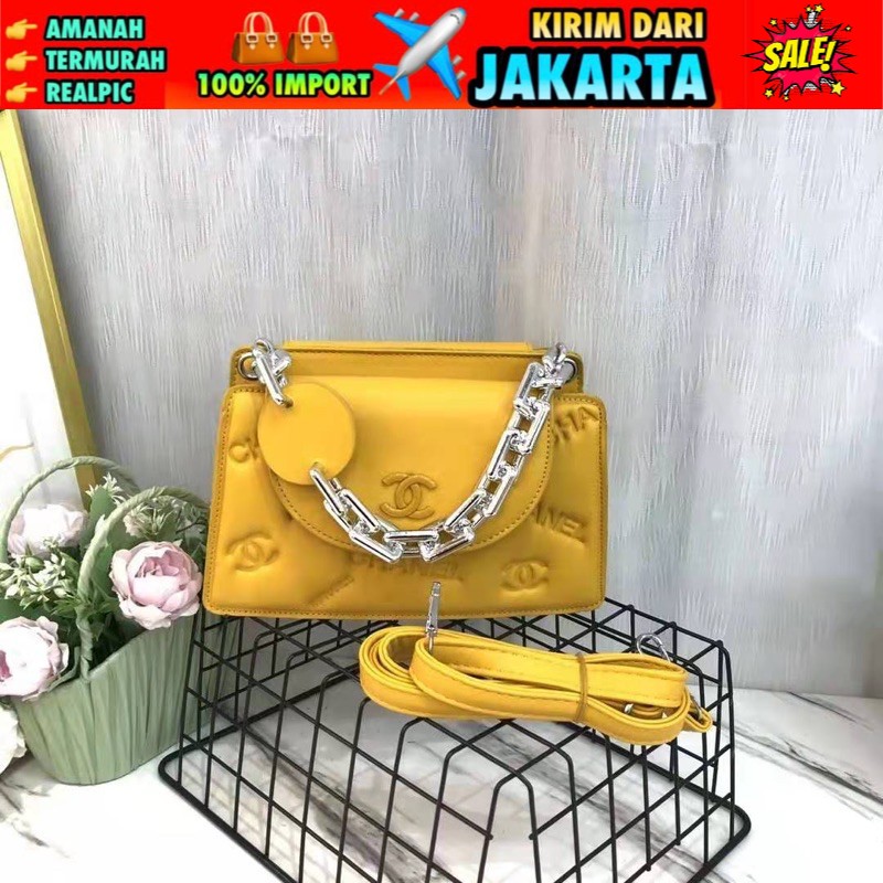 TI 3063 -  TAS SELEMPANG IMPORT WANITA MURAH  BATAM  TAS BRANDED WANITA - D