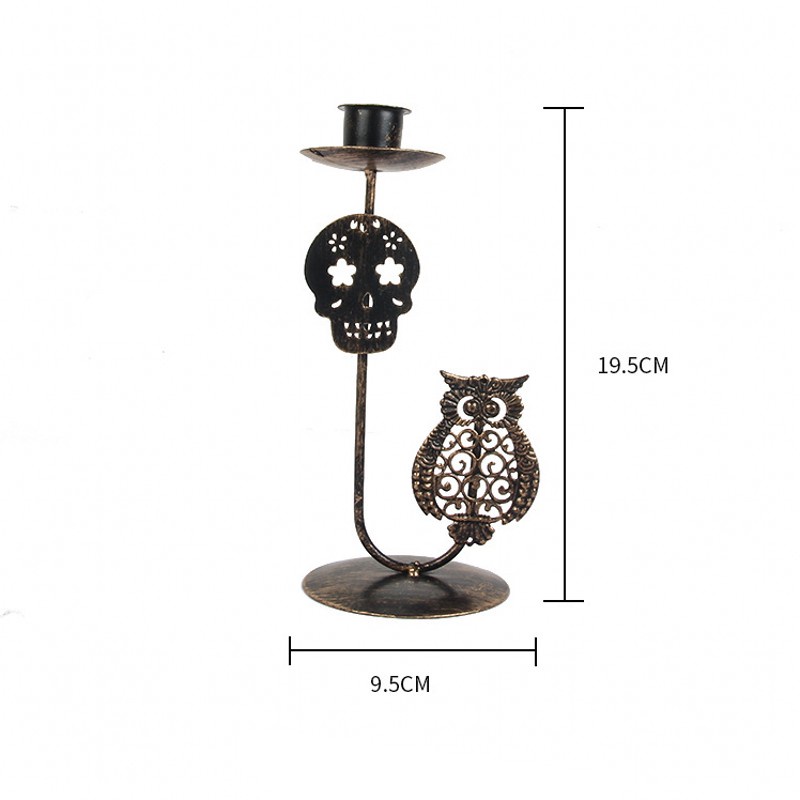 [ Halloween decoration creative candle holder Decoration For Home Home Living Room Halloween Xmas ]