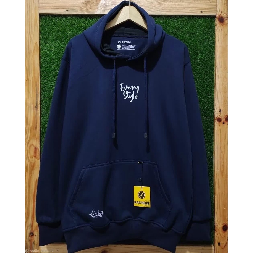Sweater Hoodie Distro Kachios Original Pria Wanita Bahan Katun Fleece Tebal Halus Adem Jacket Sweeter Hodie Premium Unisex JNA CLOTHING