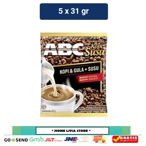 

ABC Kopi Susu 5 x 31 gr