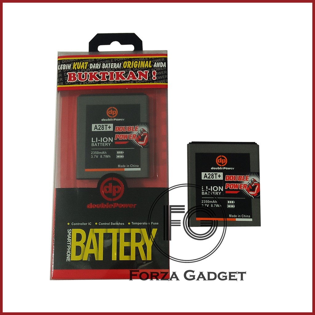 BATTERY DOUBLE POWER EVERCOSS A28T+ 2350MAH