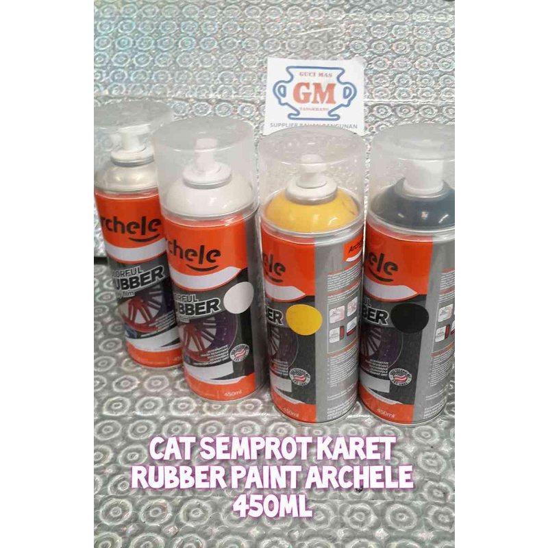 Cat Semprot Karet Rubber Paint Achele