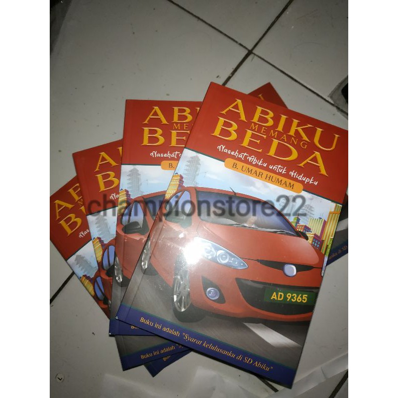 Buku ABIKU MEMANG BEDA ORIGINAL karangan B. Umar Humam parenting book