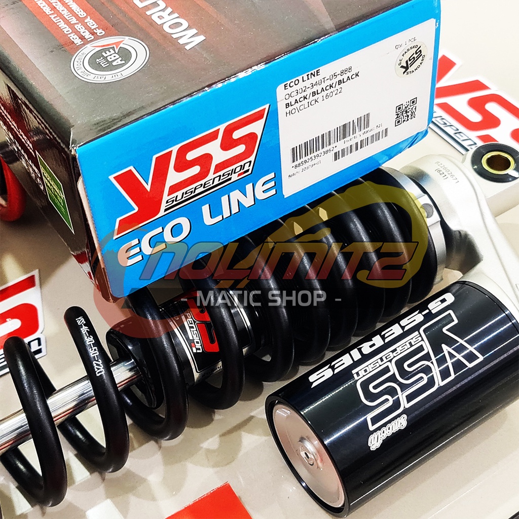 Shock YSS G Series Smooth 340mm Shockbreaker Honda Vario 160