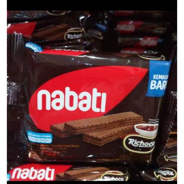 

Nabati Wafer Richoco 46gram satuan ecer