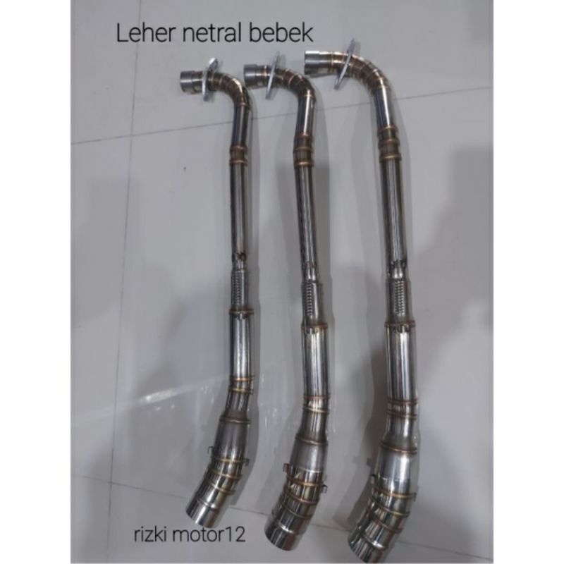 Leher Knalpot all motor bebek Supra, Smash, Shougun, Vega, Jupiter, Blade dll