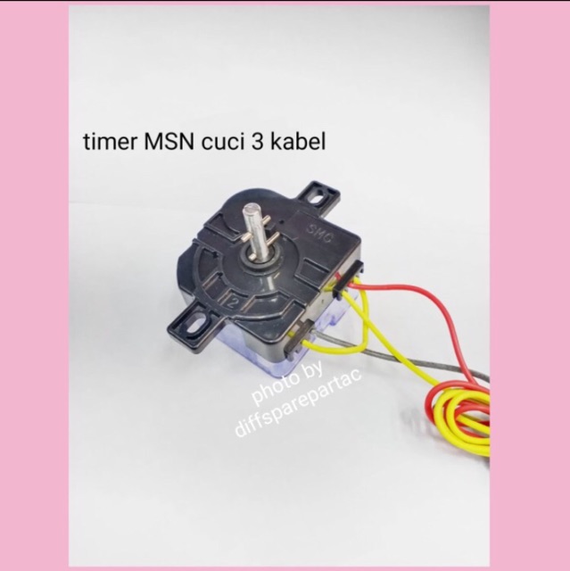 Timer mesin cuci 3 kabel