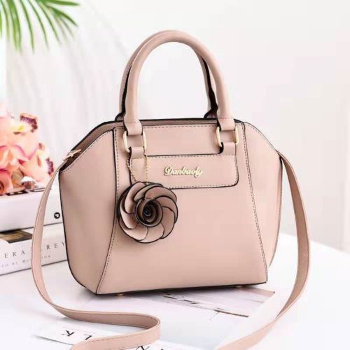 GI 1128 RISCE TAS HAND BAG GANTUNGAN BUNGA IMPORT WANITA CEWEK PEREMPUAN JAKARTA
