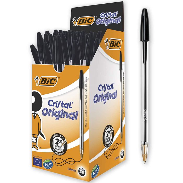 

Bolpen BIC Cristal Original Medium 1.0 mm - Hitam Promo