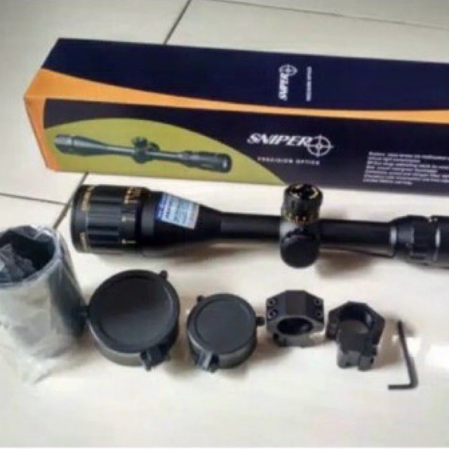 Telescope Sniper MT 6.5-20x44 AOL RGB Mildot Riflescope Teleskop