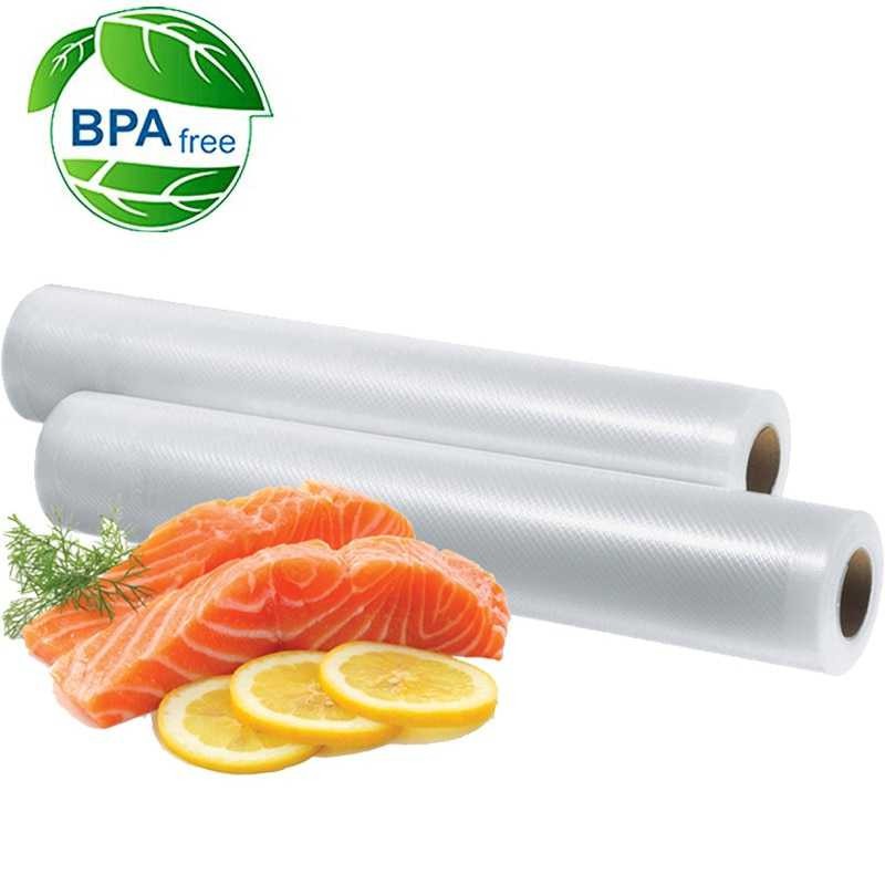 Kantong Plastik Bening Kantong Plastik Vacuum Alat Press Sealer Storage Bag 1 Roll Murah