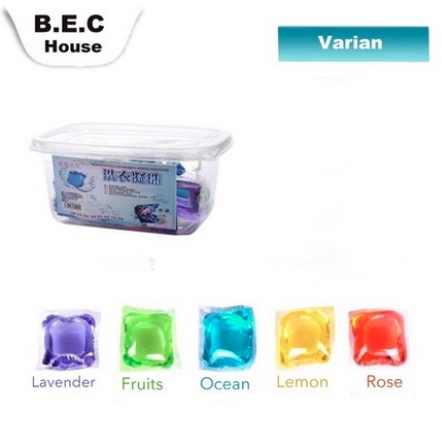 [1 Kotak =50 pcs] Laundry detergent Gel Ball / SABUN cuci baju antiseptik / Deterjen Laundry Gel Ball