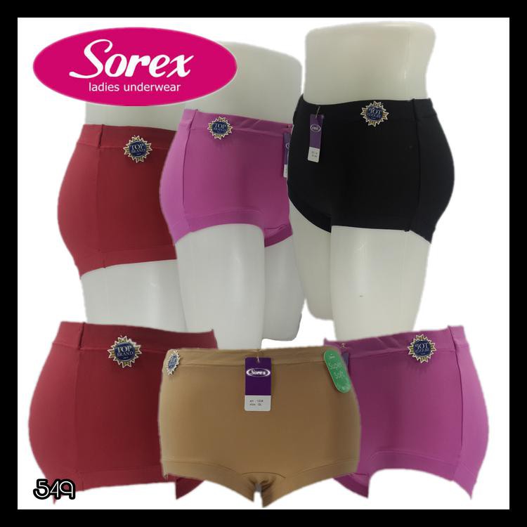 100%TERPERCAYA K549 - CELANA DALAM WANITA - CD WANITA - SOREX 1238 - MULTI COLOR - MULTI COLOR, M