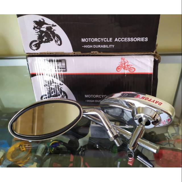 Spion Helibars Oval Crome Import