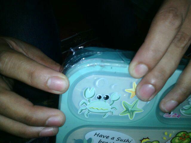 Lunch Box Yooyee 590 Sekat 5  Bpa Free