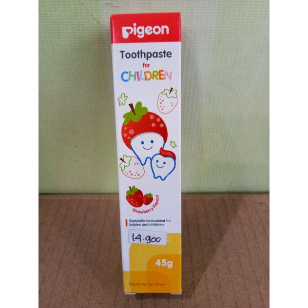 PIGEON BABY TOOTHPASTE STRAWBERRY, ORANGE 45GR