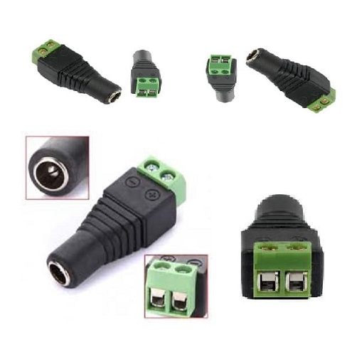 Cover DC Baut 2.1x5.5mm CCTV BA-144E Aka Jack DC Baut Female Socket Soket DC Sambungan jek Adaptor