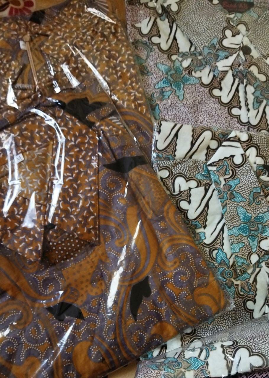 Batik Seragam Kantor Size S M L Xl Xxl Baju Seragam Batik - Batik Couple Ori Ndoro Jowi Dnt